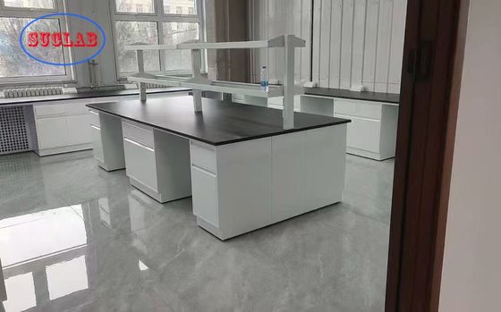 Good price Customizable Laboratory Workstation Furniture Manufacturer with Chemical-resistant Safety Features online