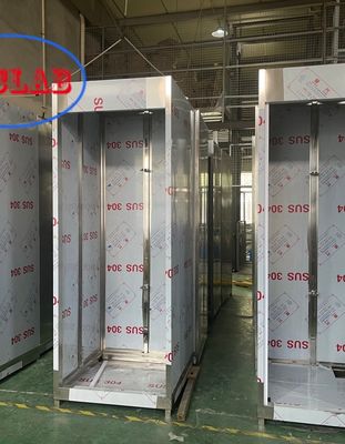 Good price Industrial Grade Hermetic Safety Shower with Stainless Steel Eye Wash Bowl and Drainage Options online