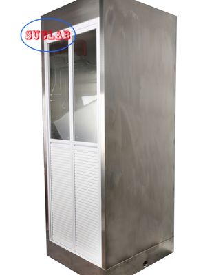 Good price Industrial Emergency Safety Shower Eyewash Room with Soft Flow Spray Head and Stainless Steel Shower Head online